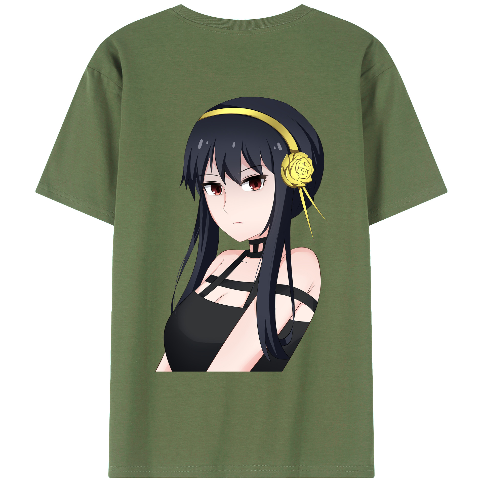 （画像用） SPY×FAMILY间谍家家酒 綿100％ メンズ半袖Tシャツ（バックプリント） 通気性